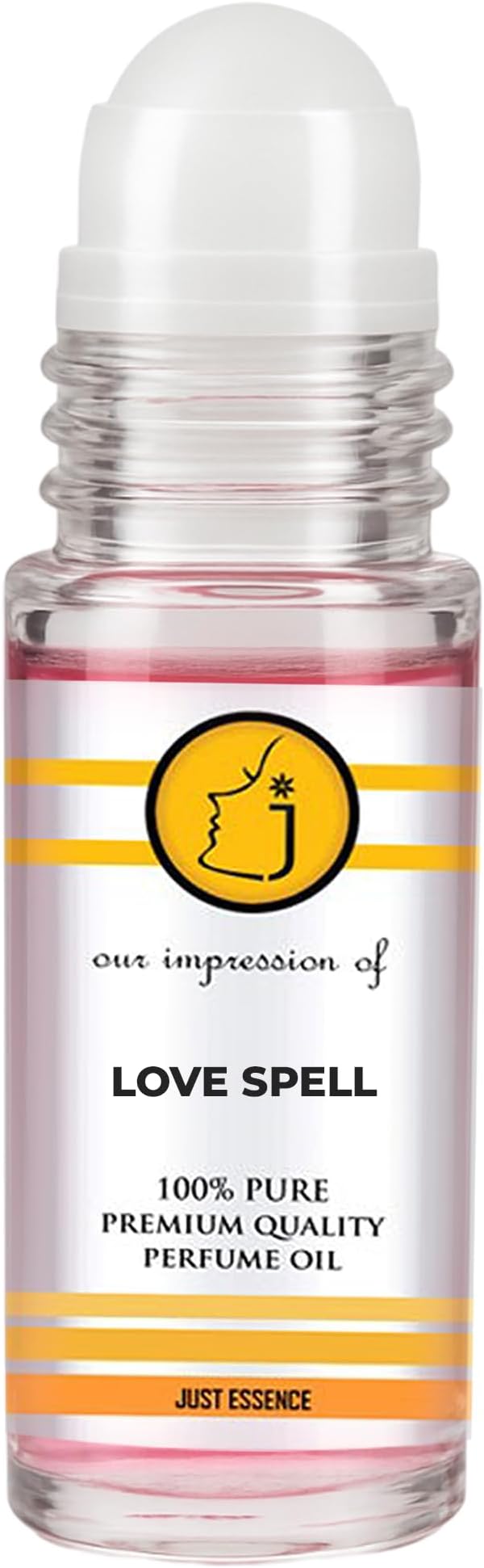 Love Spell Fregrance Perfume Oil from France | Roll On | Premium Quality Concentrated Fragrance | Pure Perfume & Cologne Oil for Personal Body Use | 1 Fl Oz