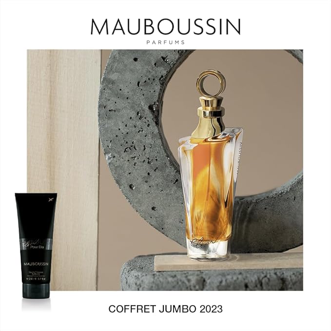 Mauboussin - Jumbo Set Elixir Pour Elle : Eau de Parfum 100ml (3.3 Fl Oz) & Shower Gel 200ml (6.6 Fl Oz)