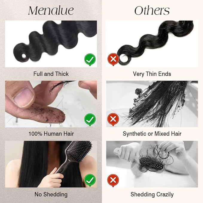 Raw Body Wave Bundles Human Hair 20 22 24 Inch 100% Unprocessed 16A Vietnamese Human Hair Bundles Body Wave Virgin Hair Sew In 3 Bundles Thick Hair Extensions Natural Color