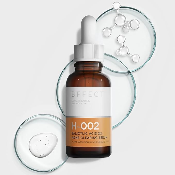 Salicylic Acid 2% Acne Clearing Serum - Treats Blackheads & Blemishes - for Oily & Combination Skin - 1 Fl Oz