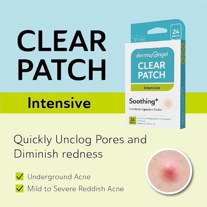 Complete Acne Patch Kit Microdart Early Stage Underground Pimple and Surface Cystic Pimple Support