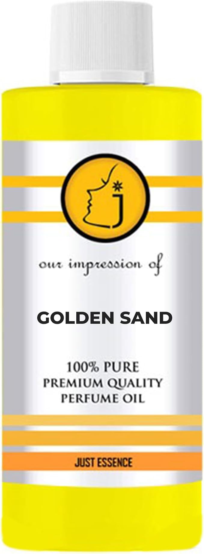 Golden Sand Fregrance Perfume Oil from France | Premium Quality Concentrated Fragrance | Pure Perfume & Cologne Oil for Personal Body Use | 2 Fl Oz
