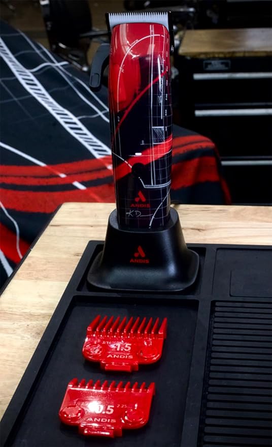 Andis 563530 Envy II Cordless Professional Barber Hair Clipper, Adjustable, Comfort Grip, Kenny Duncan Limited Edition