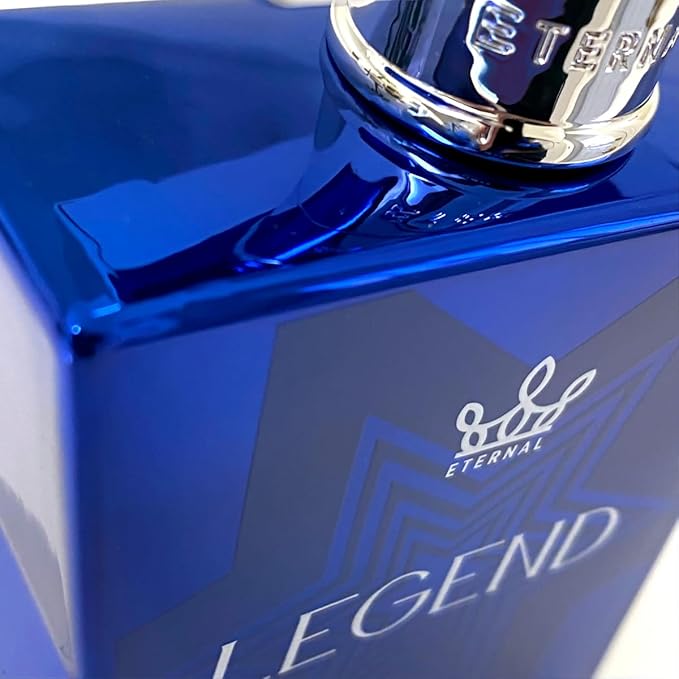 Eternal Legend - Inspired by Iconic Fresh Citrus Woody Cologne - 3.4 oz (100ml) - EDP - Long-lasting - Vegan - Clean Ingredients - Cologne Spray for Men - 2000 sprays per bottle