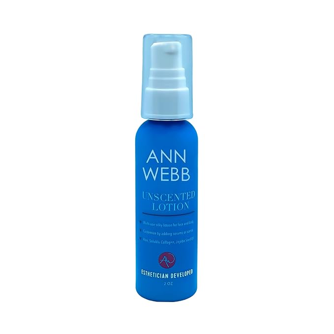 Unscented Lotion for Dry Skin- Fragrance Free, Hypoallergenic, Organic, All-Natural, Non-Greasy Cream for Sensitive, Dry Skin - Face & Body Lotion - Formerly Skin Lotion 2oz
