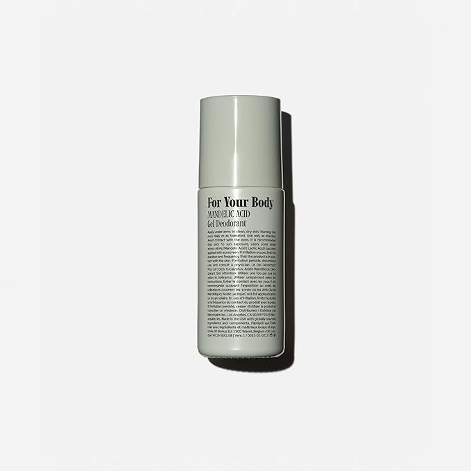 Nécessaire - The Deodorant Gel Eucalyptus - Aluminum-Free - For Women & Men. Clinical Mandelic Acid Deodorant. Extra Strength Odor Control. No Bumps. No Discoloration. No Parabens. 1.7 fl oz