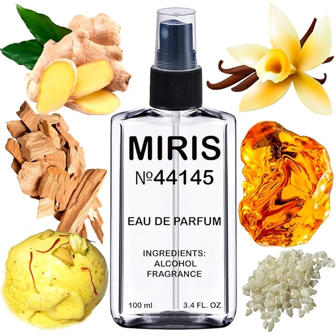 MIRIS No. 44145, Inspired by Noir Pour Femme, Long-Lasting Eau de Parfum for Women, Spray 3.4 Fl Oz / 100 ml