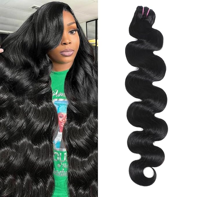 15A Raw Human Hair Bundles Body Wave Human Hair,Triple Lifespan Indian Virgin Hair,No Tangle Shedding,Multiple Washes Keep Texture Silky Soft (1 Bundle Natural Color, 22 Inch)