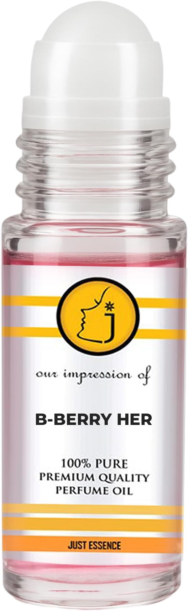 B-Berry Her Fregrance Perfume Oil from France | Roll On | Premium Quality Concentrated Fragrance | Pure Perfume & Cologne Oil for Personal Body Use | 1 Fl Oz