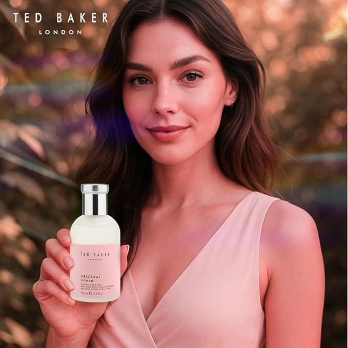 Ted Baker W and Woman Pink EDT Bundle, includes W EDT, pink orchid, fig leaf and white peony top notes 75ml with Woman Pink EDT, floral green feminine fragrance 3.38 fl oz