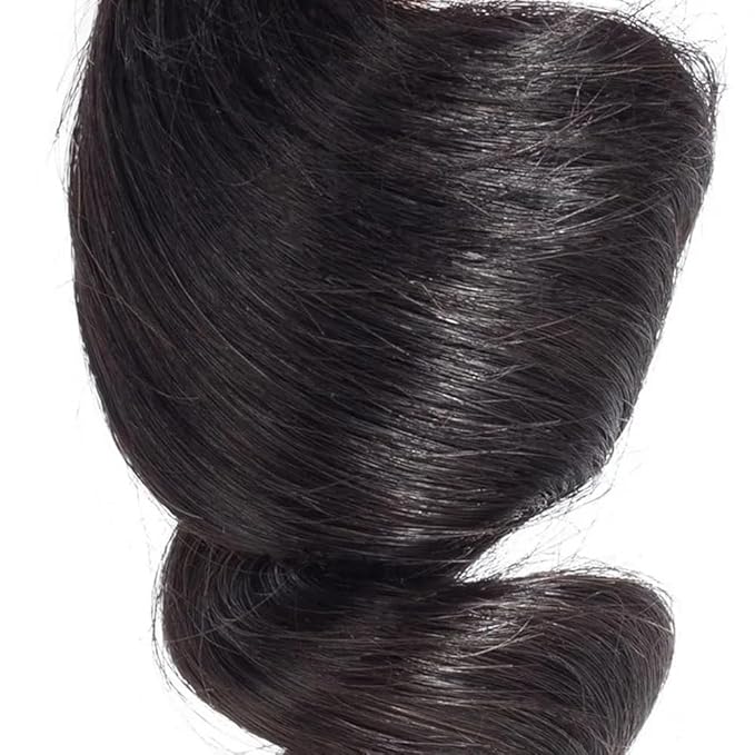 Human Hair Bundles Loose Wave Bundles Human Hair 20 22 24 inch Loose Deep Wave Bundle Natural Black Color 150g