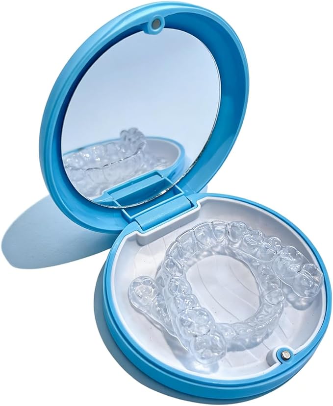Custom Mouth Guard for Teeth, 2 PackComfortable Grinding Guard for Adults Teeth Retainer forUpper and Lower Teeth, BPA-Free, Durable,Easy to Use.for Adults and Teens