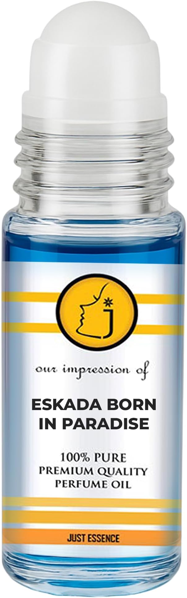 Eskada Born in Paradise Fregrance Perfume Oil from France | Roll On | Premium Quality Concentrated Fragrance | Pure Perfume & Cologne Oil for Personal Body Use | 1 Fl Oz