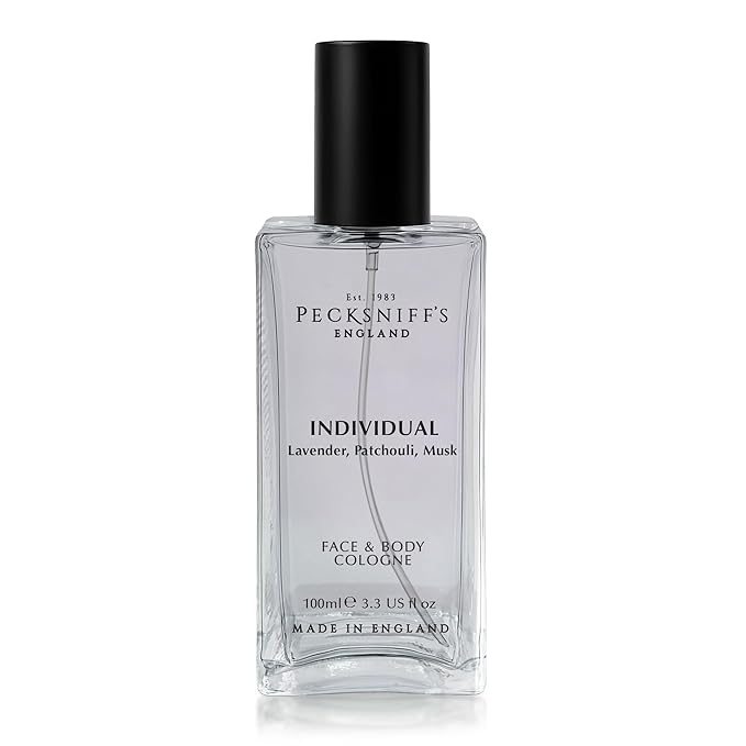 Peckniff's Men’s Face & Body Cologne – Individual Fresh Fougere, Distinctive Men’s Cologne with Clean Finish, Everyday Wear, 100ml / 3.4 fl oz