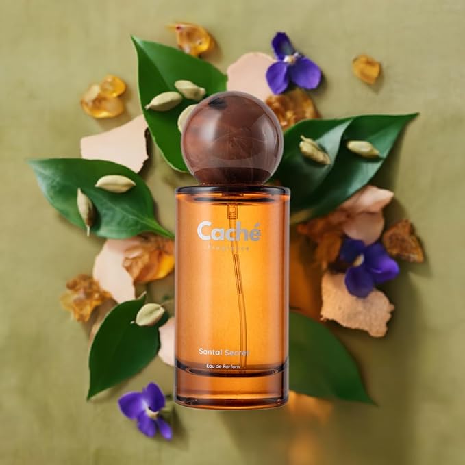 Salée Secret by Caché– Sea Salt, Ambrette Seed, Sage, Red Algae, Driftwood, Musk; Eau De Parfum (EDP) 50ml, Unisex