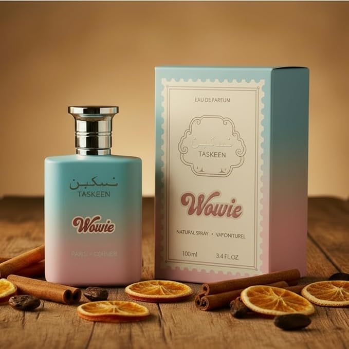 Paris Corner Perfumes Taskeen Wowie EDP Unisex Fragrance 100ml 3.4 Fl Oz