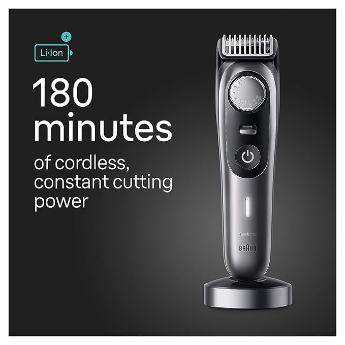 Braun Series 9 All-in-One Multi Grooming Kit for Men, 13-in-1 Beard Trimmer, Body Groomer, Hair Clipper and Manscaping for Face & Body, Holiday Gifts for Men, 9440