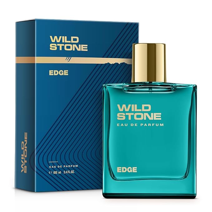 Wild Stone Edge Eau de Parfum for Men, 100 Ml | Long-lasting Eau De Parfum | Luxury Fragrances | Fragrance for Modern Lifestyle | Clean Ingredients | Premium Scent For Men