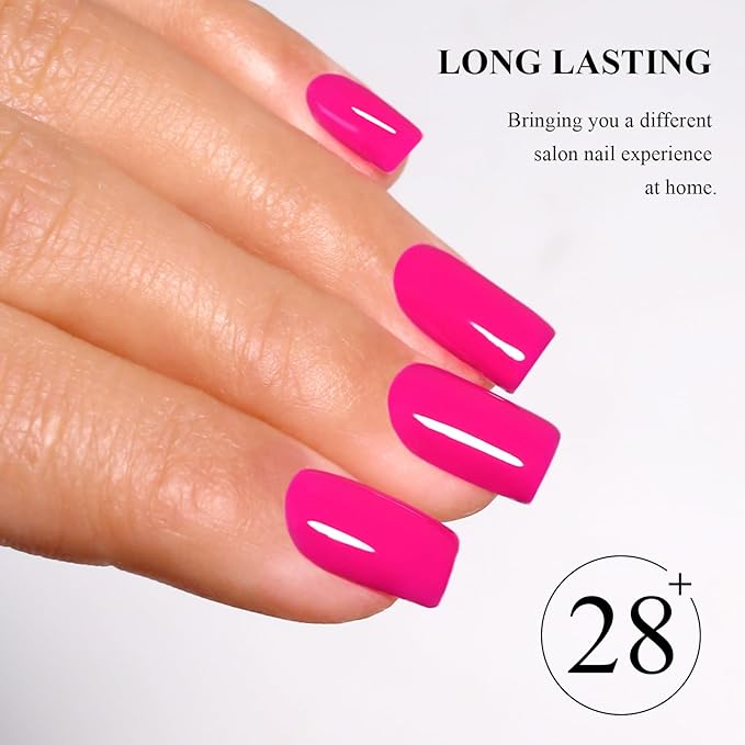 Imtiti Rose Gel Nail Polish, 1Pcs Jelly Rose Red Soak Off UV LED Gel Polish, Long Lasting, Nail Art Manicure Salon DIY at Home for Spring and Summer (0.34 Fl Oz-953)