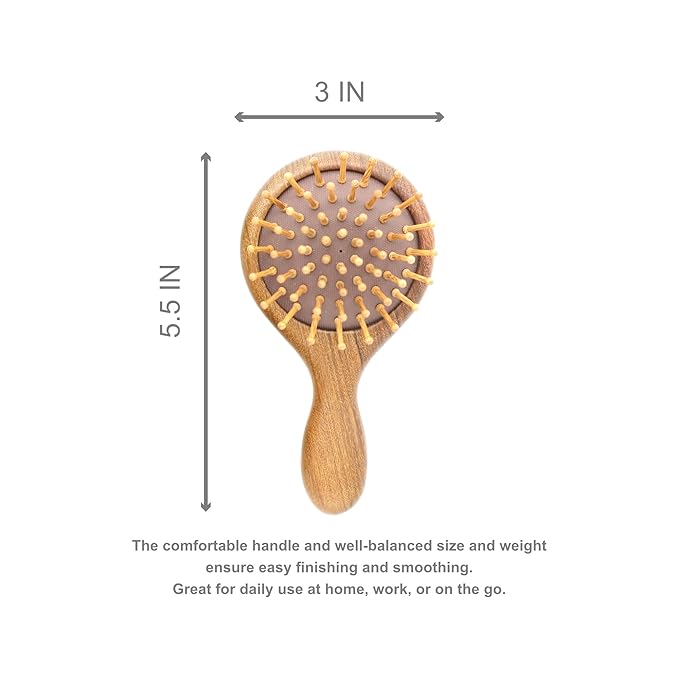 TOBOHU Engraved Wooden Hairbrush Unique Mother-in-Law Gift, Birthday Christmas Mother's Day Gifts for Mother In Law, Wedding Gifts for Best Bonus Mom from Daughter, Son in Law