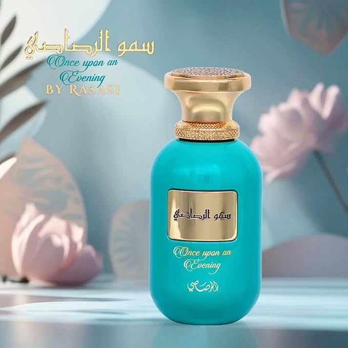RASASI Somow Al Once Upon an Evening Eau de Parfum Spray 100ml (3.4 oz) | Sweet Vanilla Gourmand Perfume with Peony & Raspberry | Luxurious Unisex Fragrance
