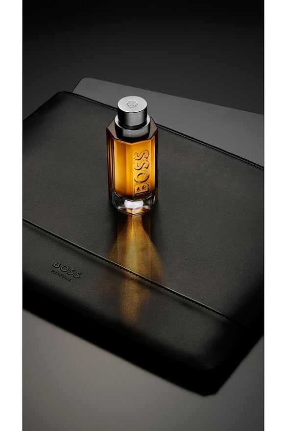 Hugo Boss The Scent Eau de Toilette – Ambery Men's Cologne – With Notes of Ginger, Manika Fruit & Leather Accords – Long Lasting Fragrance