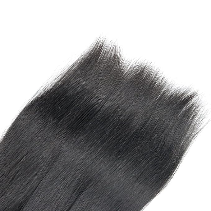 Straight Bundles Natural Black Human Hair Bundles 20 22 24 inch Brazilian Straight Hair Weave Bundle