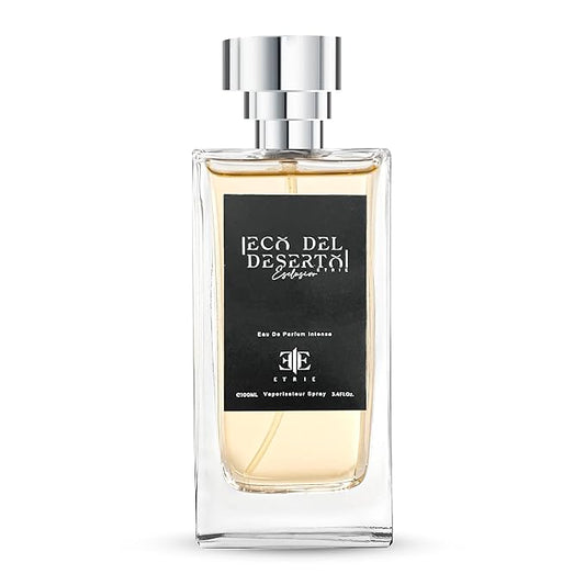 Eco del Deserto Men's Cologne Eau De Parfum 3.4 Fl Oz - Rugged & Adventurous Desert Essence - Long-Lasting Fragrance for Men