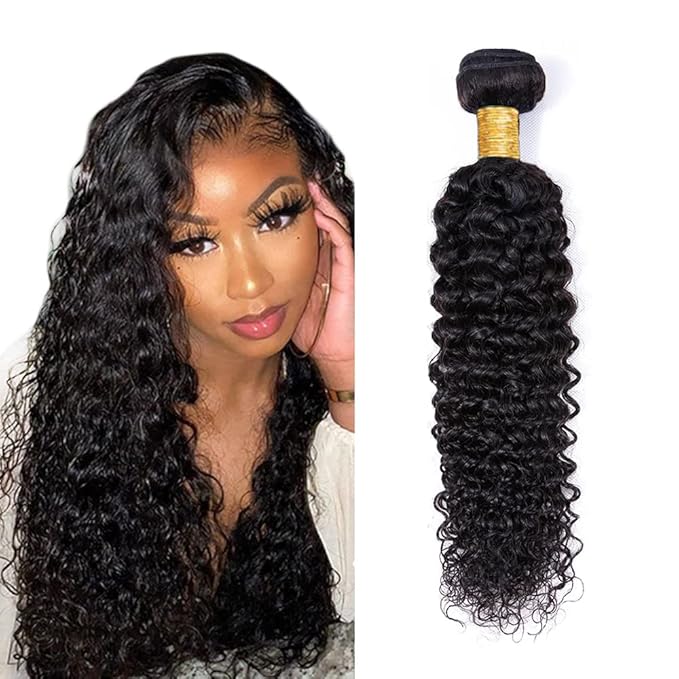 Human Hair Bundles Human Hair Curly Bundles 16 inch Kinky Curly Bundle Brazilian Remy Single Bundle 100g