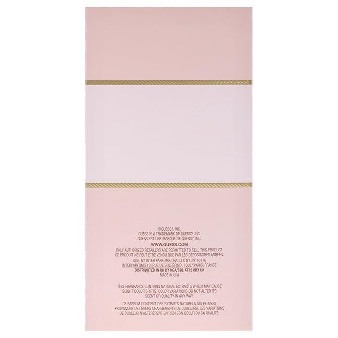 Guess Iconic Women/Femme Eau de Parfum Perfume Spray, 3.4 Fl. Oz.