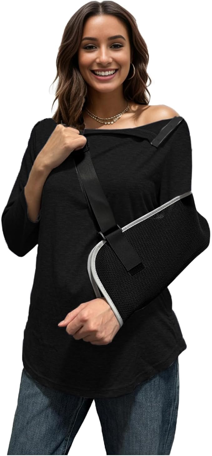 Youdiao Post Shoulder Surgery Shirts for Women Tear Away 3/4 Sleeve Tops After Rotator Cuff Chemo Port Adaptive Clothing