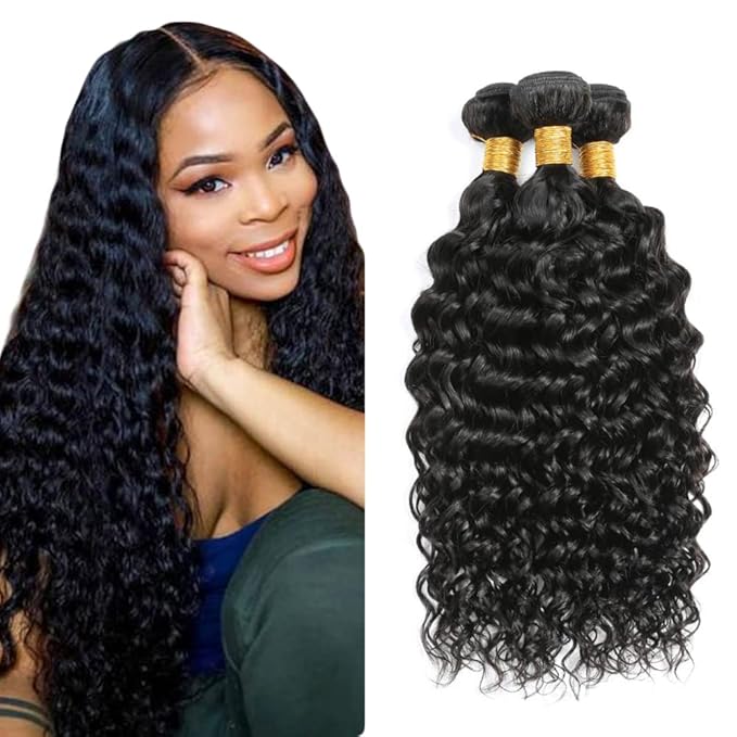 Human Hair Bundles Curly Bundles Human Hair Kinky Curly Bundle 22 24 26 inch Quick Weave Natural Black Color 300g