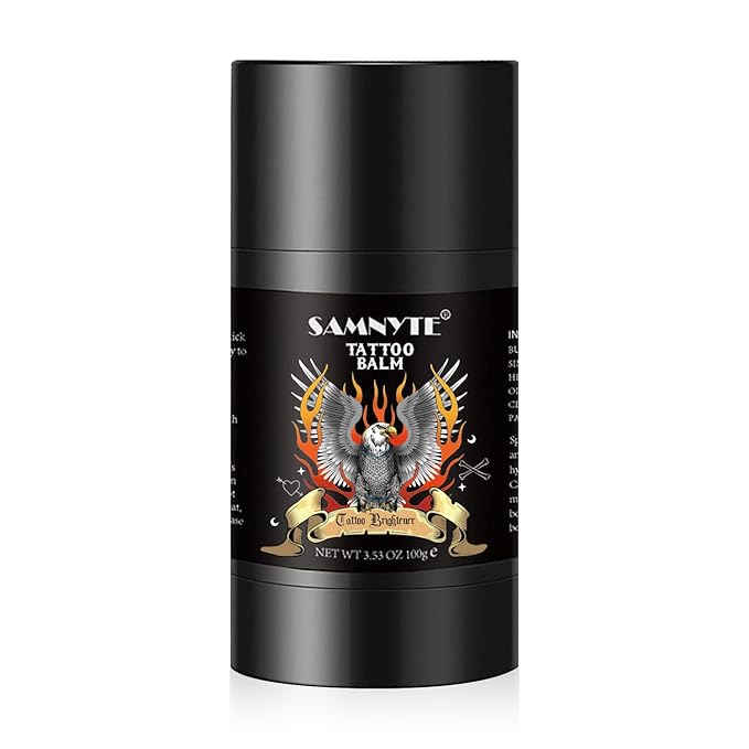 Samnyte Tattoo Balm, 3.53Oz, Tattoo Cream Stick for Moisturizing, tattoo aftercare butter Lotion-3.53Oz