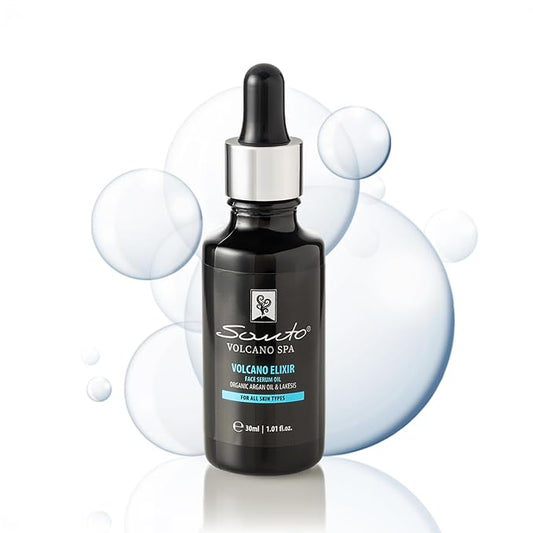 Volcano Elixir Face Serum Oil 30ml – Hydrating & Firming Facial Serum Oil with Lakesis – Face and Neck Anti Aging Facial Serum for Women