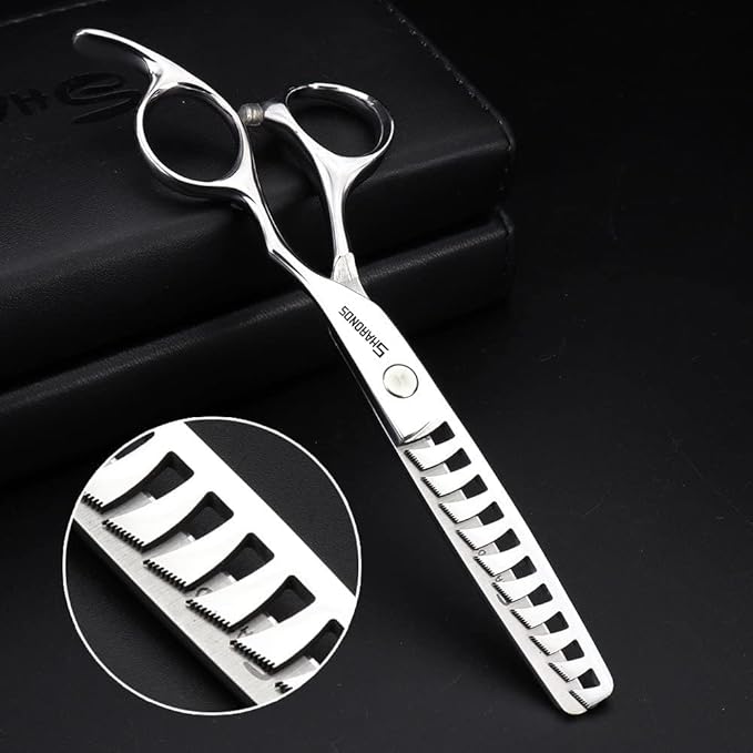 Barber hair scissors, Axemoore professional haircut Cutting Scissors/Shears set- 6", made of Japanese stainless steel, especially (6in- 3pc-A)