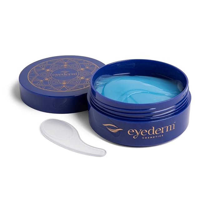 Eyederm Cosmetics Hydra-Gel Under Eye Patches | Hydrogel Eye Masks for Dark Circles, Puffiness & Fine Lines | Ophthalmologist-Developed, Free From Fragrances & Retinol | 30 Pairs