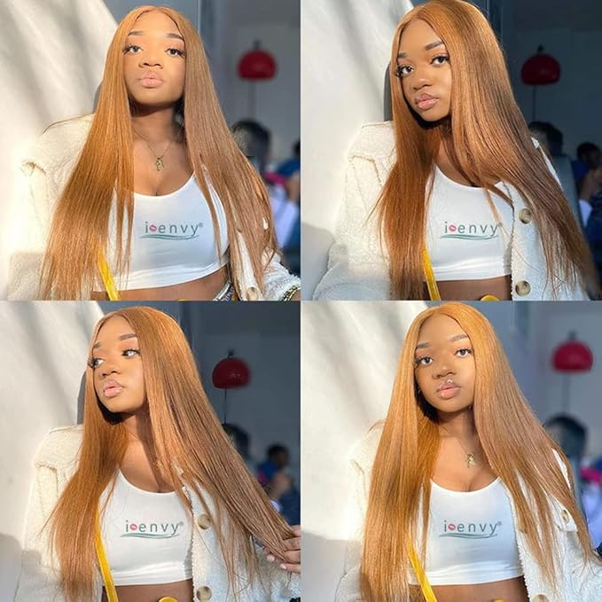 Light Brown Straight Bundles Human Hair Color #30 Human Hair Bundles 18 20 22 Inch Brazilian Virgin Hai Extensions Brown Straight Bundles Human Hair