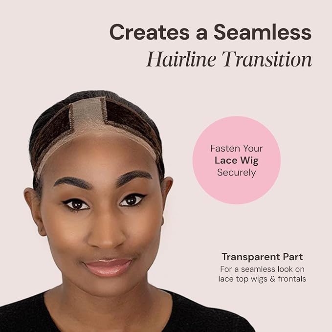 MILANO COLLECTION Wigrip, Premium Lace Wig Band for Women, Fully Adjustable & Reinforced Lace Wig Grip Band by Hairline, Comfortable and Secure Glueless Velvet Headband, Chocolate Brown