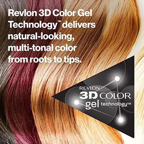 Revlon ColorSilk Hair Color [43] Medium Golden Brown 1 ea (Pack of 8)