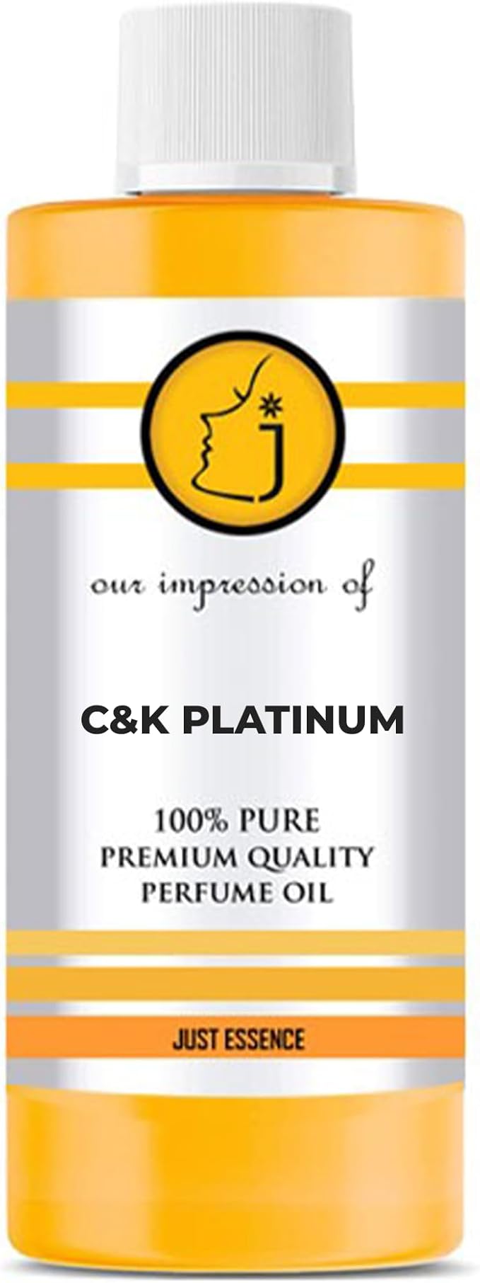 C&K Platinum Fregrance Perfume Oil from France | Premium Quality Concentrated Fragrance | Pure Perfume & Cologne Oil for Personal Body Use | 4 Fl Oz