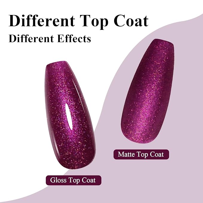 Imtiti Glitter Gel Nail Polish, 1Pcs Starlight Rose Red Gel Polish Sparkle Soak Off UV LED Gel Polish, Long Lasting, Nail Art Starter Manicure Salon DIY at Home for Women (0.34 Fl Oz-1928)