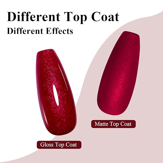 Imtiti Glitter Gel Nail Polish, 1Pcs Christmas Red Glitter Gel Polish Shimmer Red Soak Off UV LED Gel Polish, Long Lasting, Nail Art Starter Manicure Salon DIY at Home for Women (0.34 Fl Oz-1930)