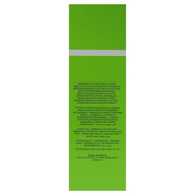 Fila Fresh Green by Fila for Men - 3.4 oz EDT Spray