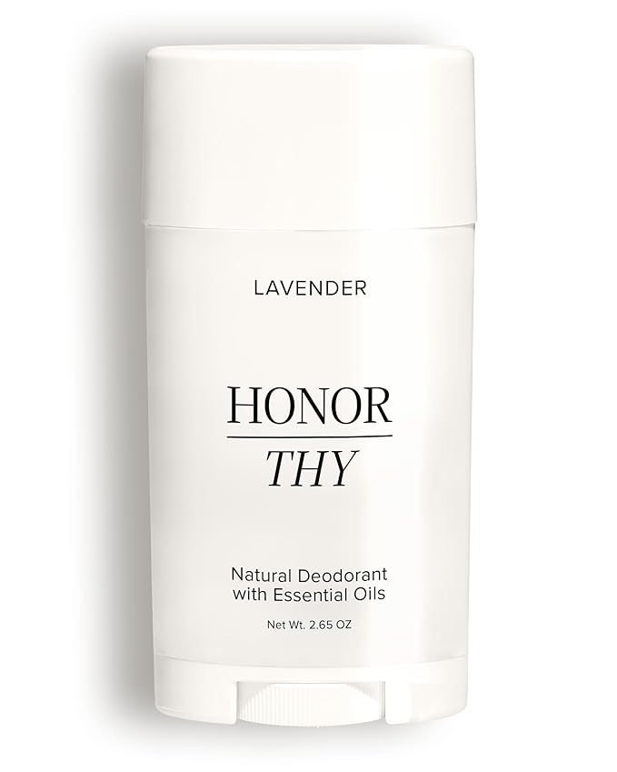 Aluminum Free Deodorant for Women & Men – Clean, Plant-Based, & Premium Formula with Tea Tree and Essential Oils - Non toxic, Fragrance Free Natural Deodorant for Sensitive Skin - Lavender (1 Pack)