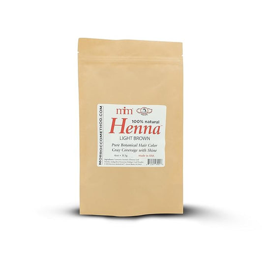Morrocco Method Henna Hair Dye - Light Brown