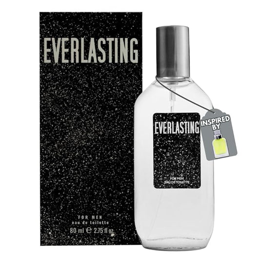Cologne for Men – INSPIRED by A WORLD RENOWNED MEN’S PERFUME – Juniper, Pine, Tobacco, Oakmoss – Bold, Masculine, Earthy, Long-Lasting Eau De Toilette 80 ml (Everlasting for Men 80ml)