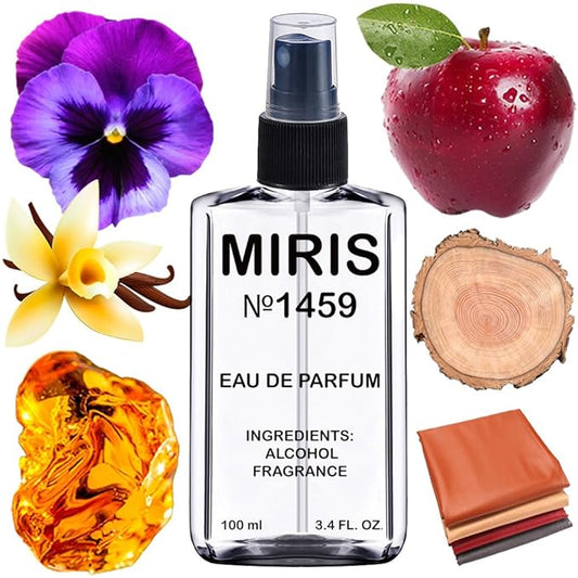 MIRIS No. 1459, Inspired by Ambre, Long-Lasting Eau de Parfum for Men, Spray 3.4 Fl Oz / 100 ml