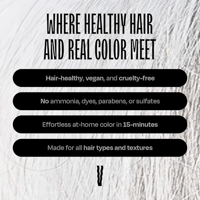 Overtone Semi Permanent Hair Color Conditioner, Cruelty-Free Hair Tint/Dye - Serene Silver, 8 oz, Nourishing, Damage-Free, Color Depositing Mask for All Hair Types with Shea Butter & Coconut Oil