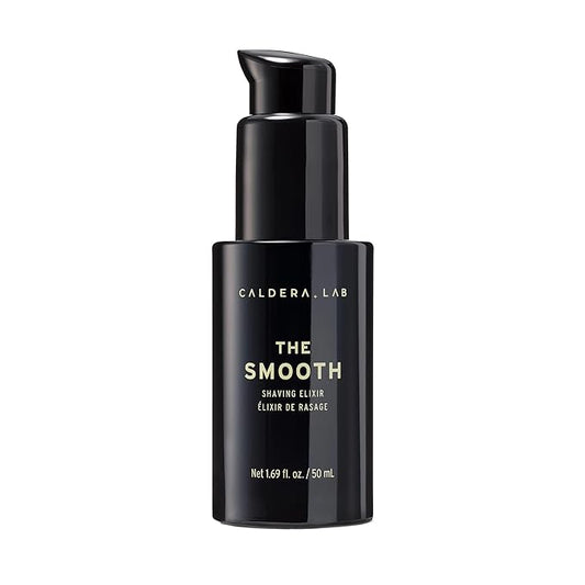 Caldera + Lab The Smooth Certified, Vegan, Exfoliating & Organic Shaving Elixir with Antioxidant Botanicals