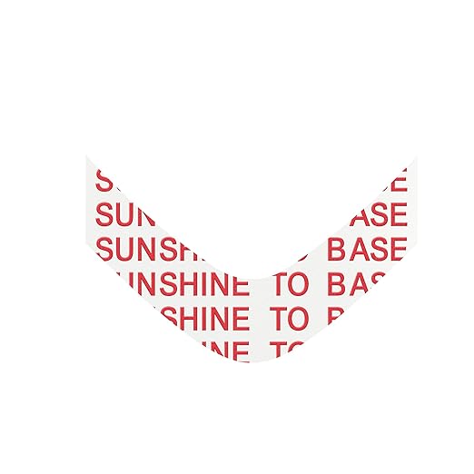 Sunshine Tape Sunshine to Base Hairpiece Wig Tape (72 Pieces) - AA Curve - Double Sided Adhesive Tape for Toupee Lace Front Wig Strong Hold Waterproof Strips
